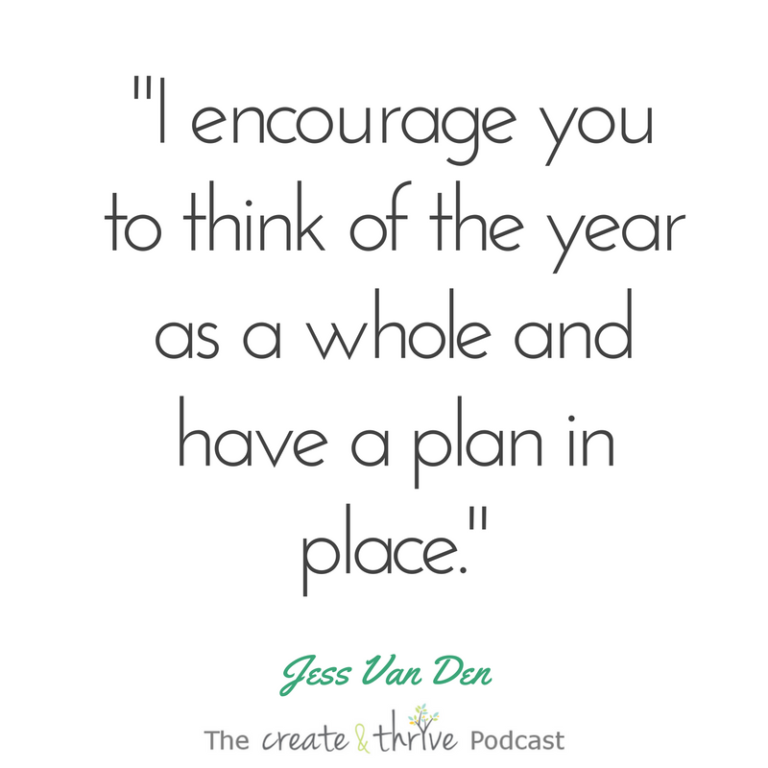 [86] Planning for the Year Ahead | Create & Thrive