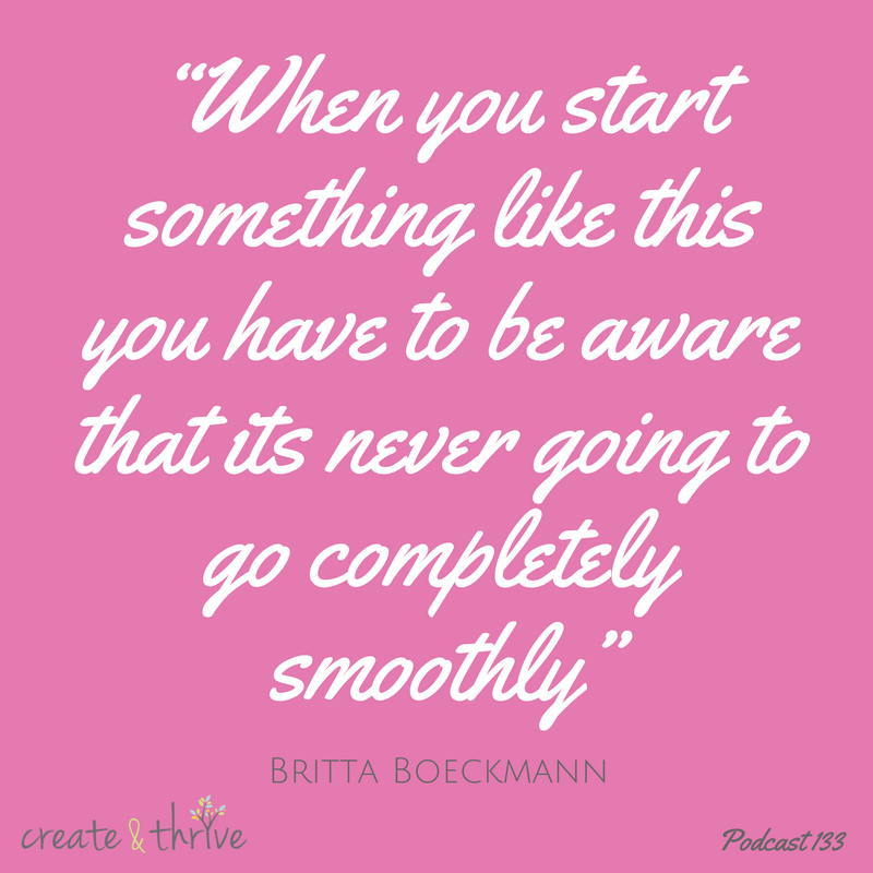 [133] Outsourcing Production with Britta Boeckmann | Create & Thrive